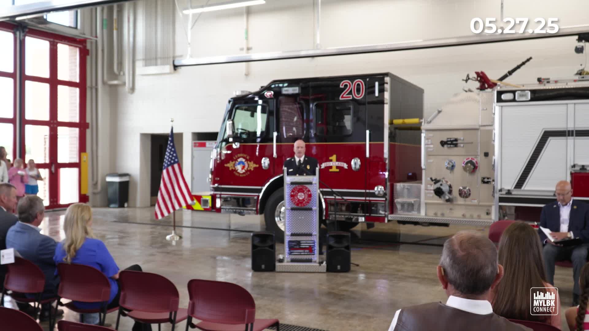 Lubbock opens new Fire Station 20 dedicated to hero Lieutenant Eric Hill
