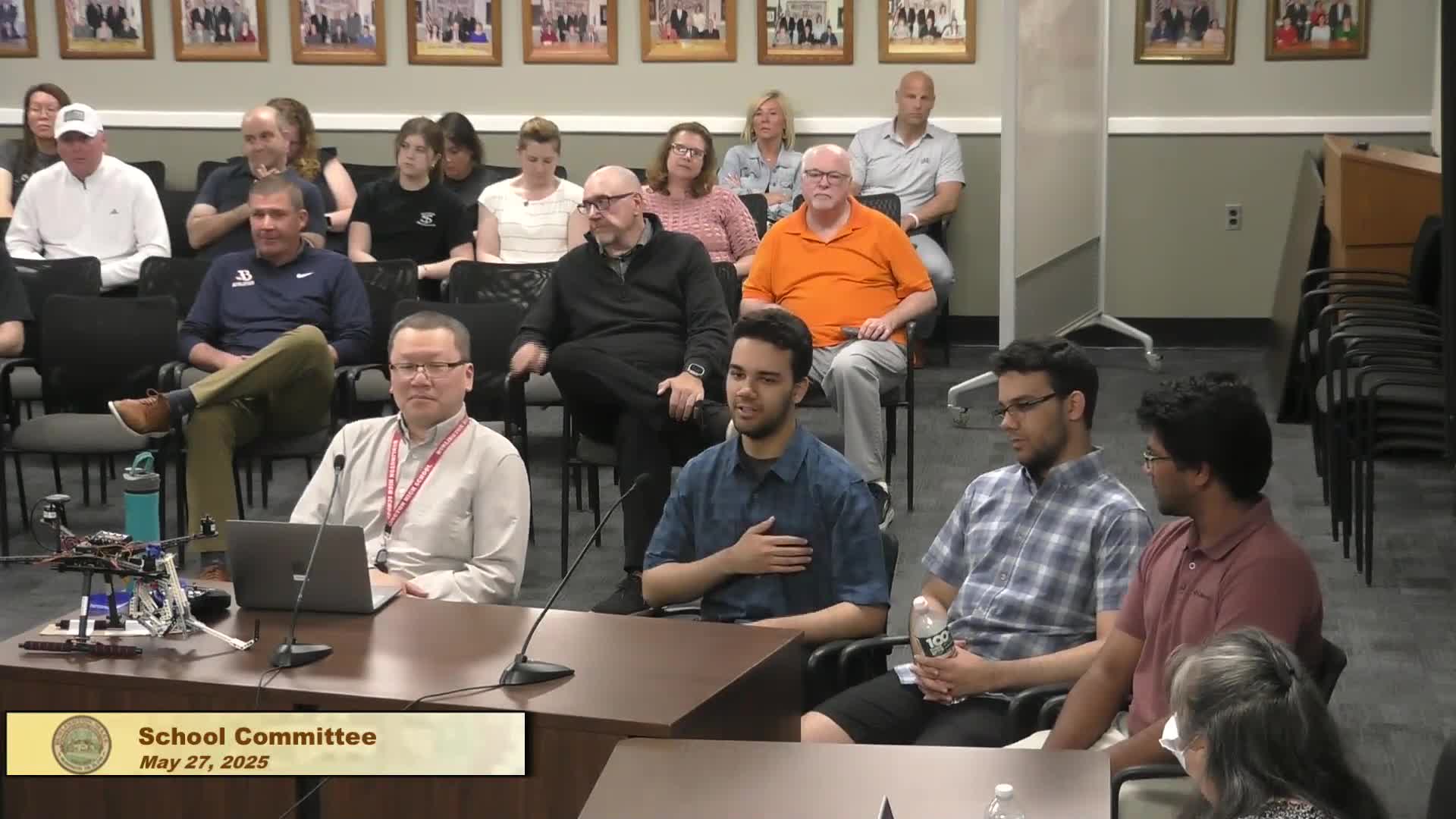 Burlington High School students excel in drone AI project and competitions