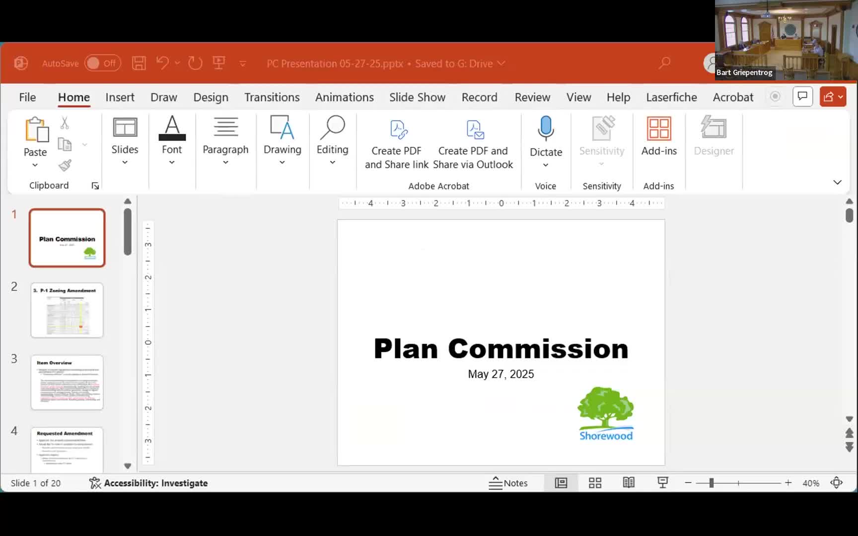 Shorewood plan commission recommends broader P‑1 uses to allow commercial kitchens and artisan production