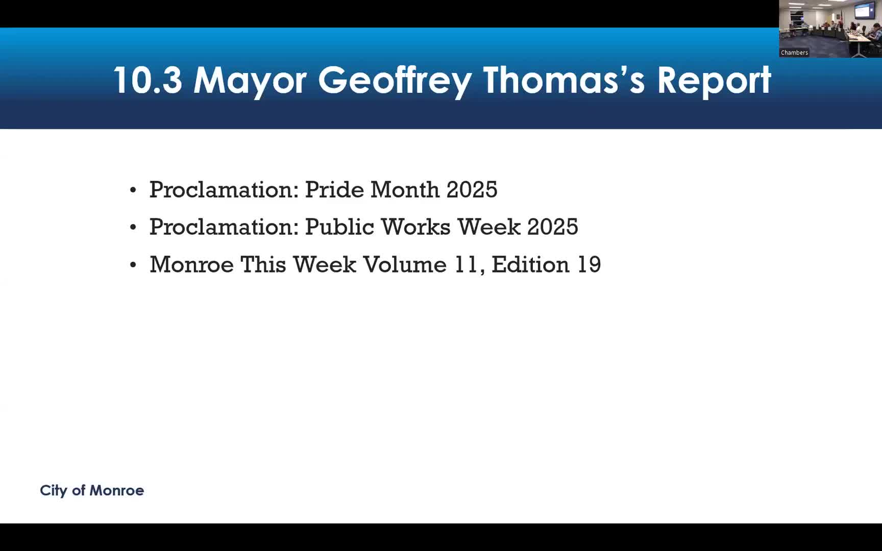 Council bids farewell to staff member Ben after 20 years of service