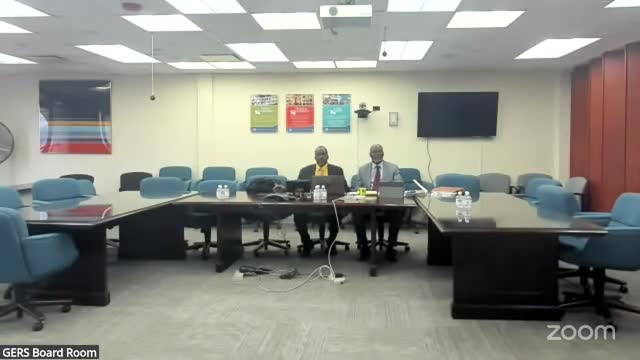 Trustees Dorsey and Clark conclude board meeting with adjournment motion