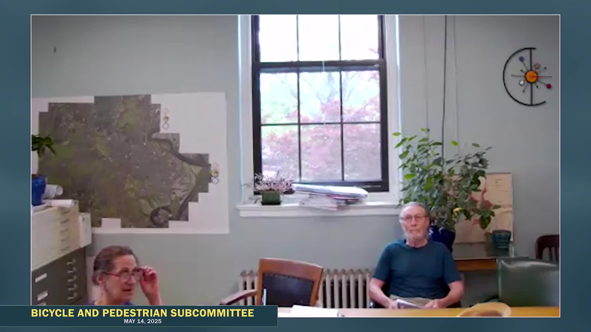 Northampton Bicycle Pedestrian Committee discusses street paving and Greenway construction updates