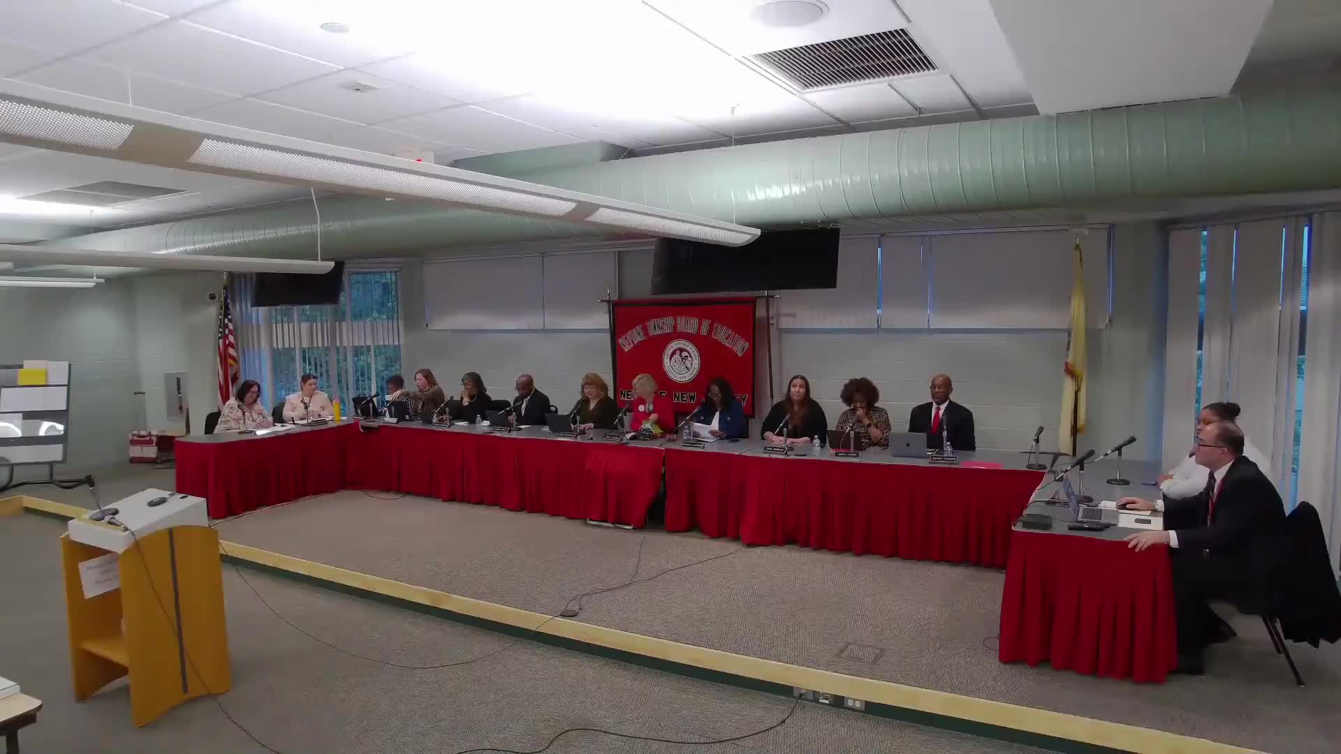 Neptune Township Board of Education approves consent agenda, including minutes, finance and personnel items