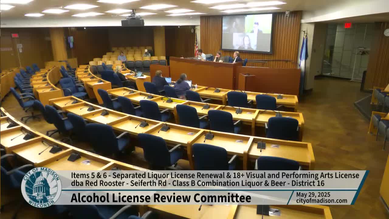 ALRC committee evaluates license renewal amid public comments and legal considerations