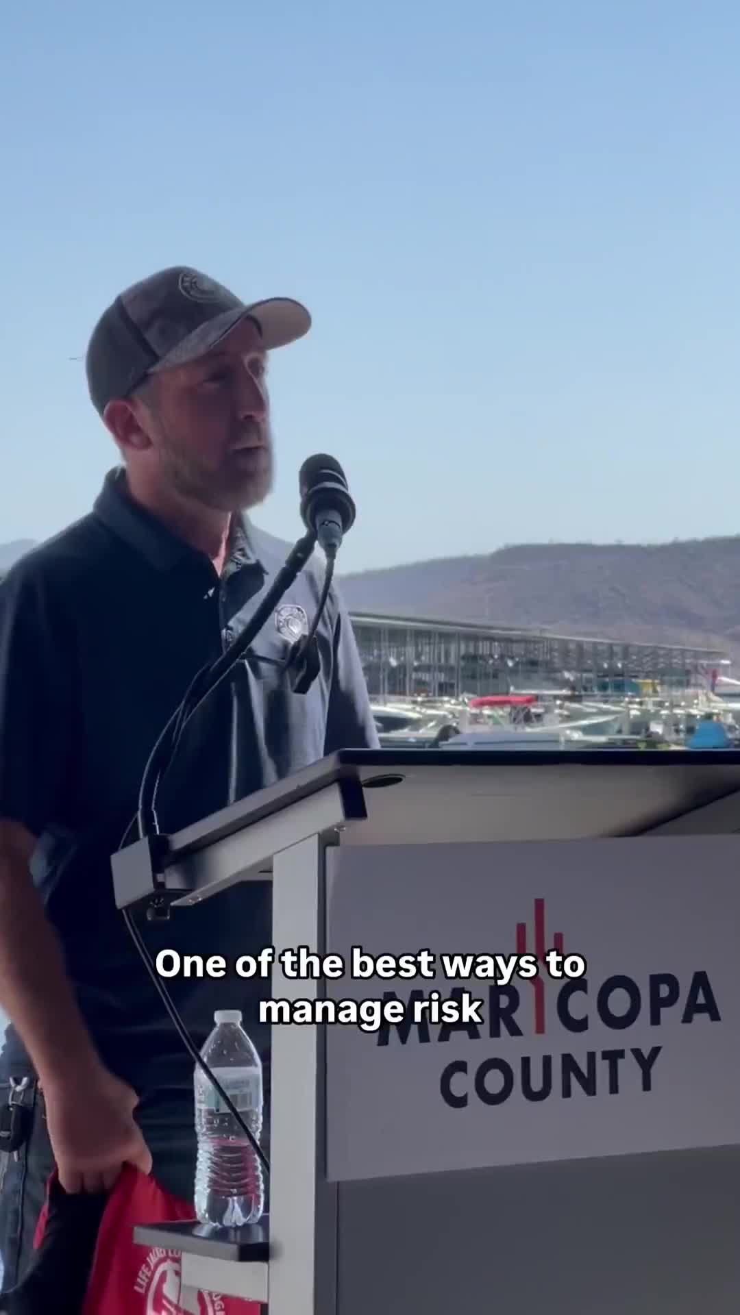 Life jacket loaner stations at Lake Pleasant; staff asks visitors to return jackets