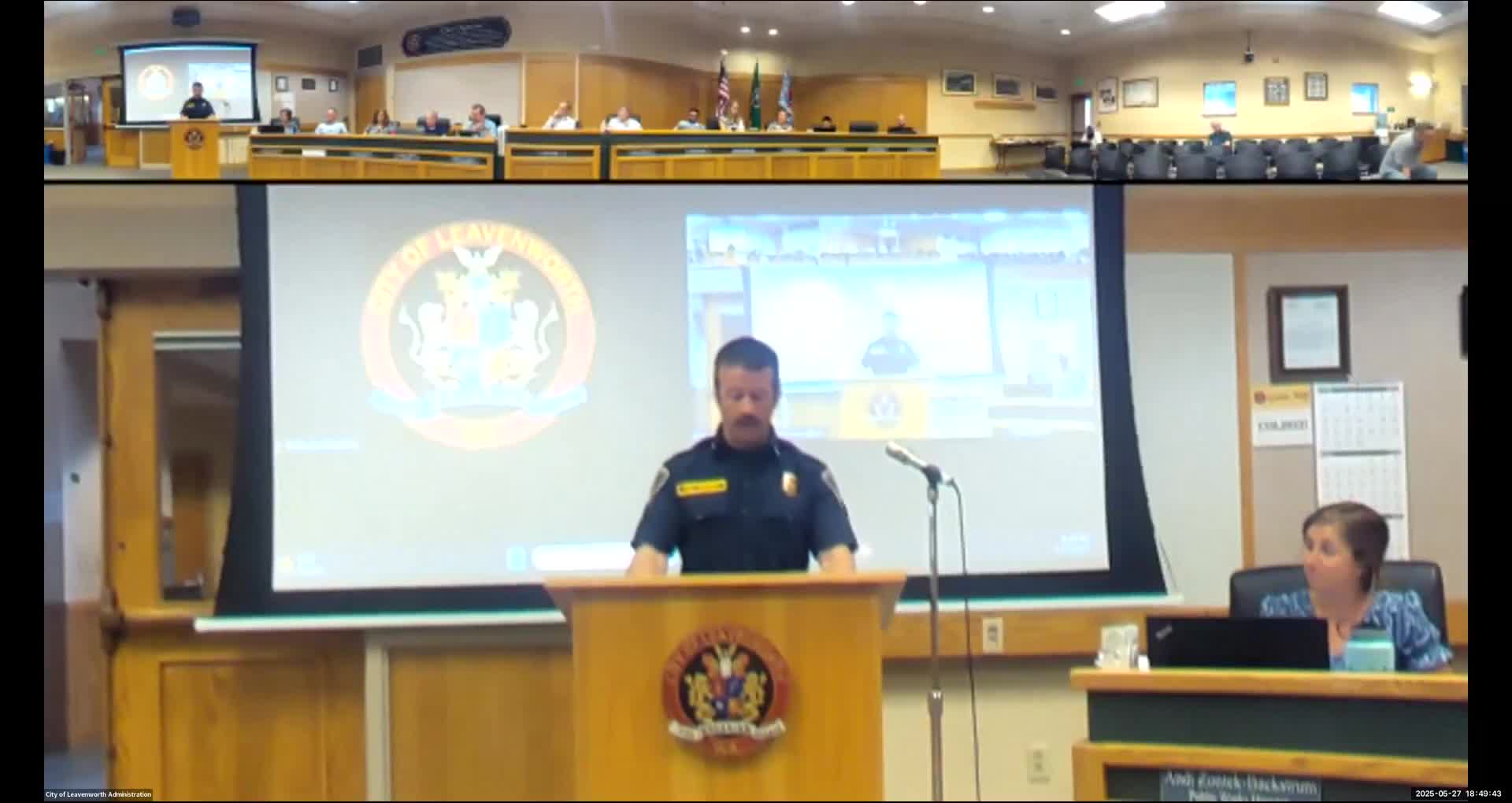 Fire officials urge fuel‑reduction shift; council signals support to redirect home‑hardening funds