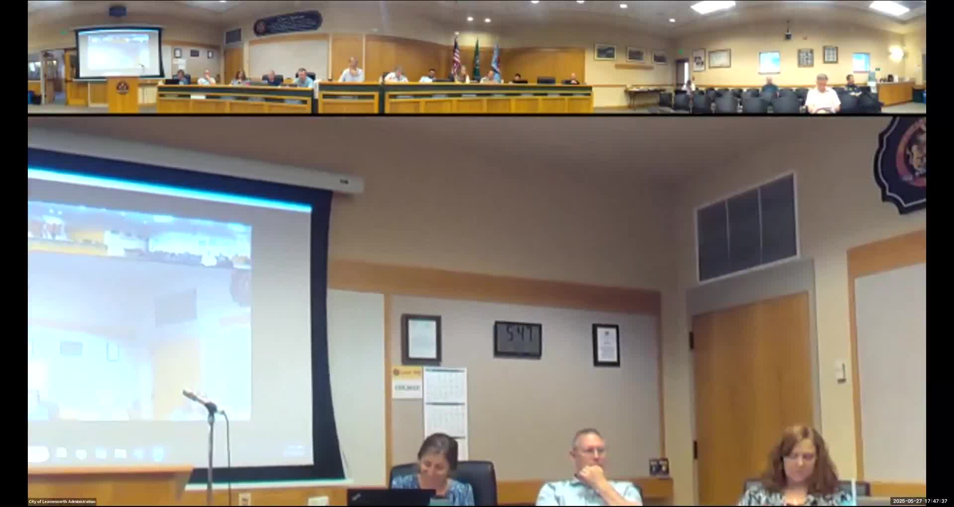 Leavenworth officials review utility rate study proposing large near‑term water and sewer increases