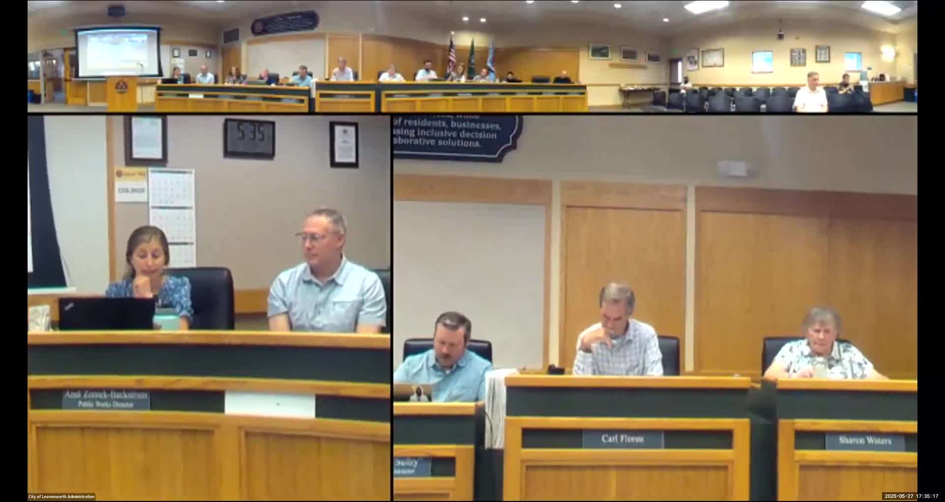 Council reviews transportation improvement plan; underpass and regional trail items stay under long‑term funding