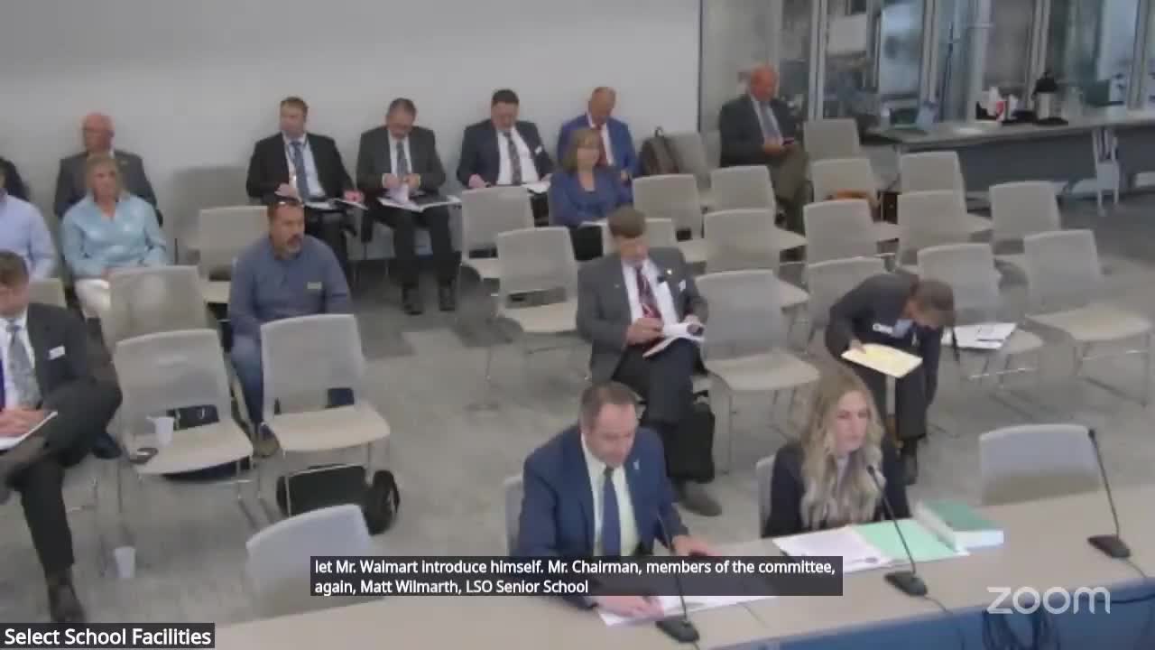 State staff outlines school facilities planning, condition assessment and annual budget process