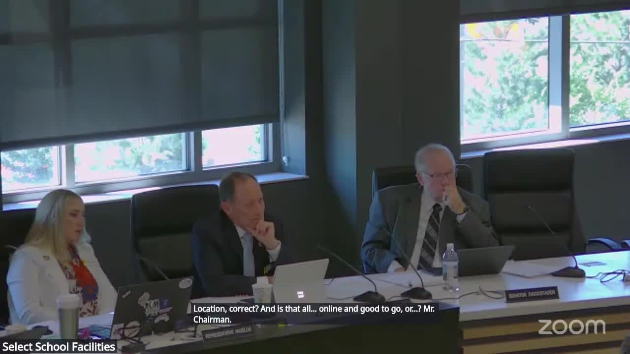 Education Committee streamlines school design for future student population expansions