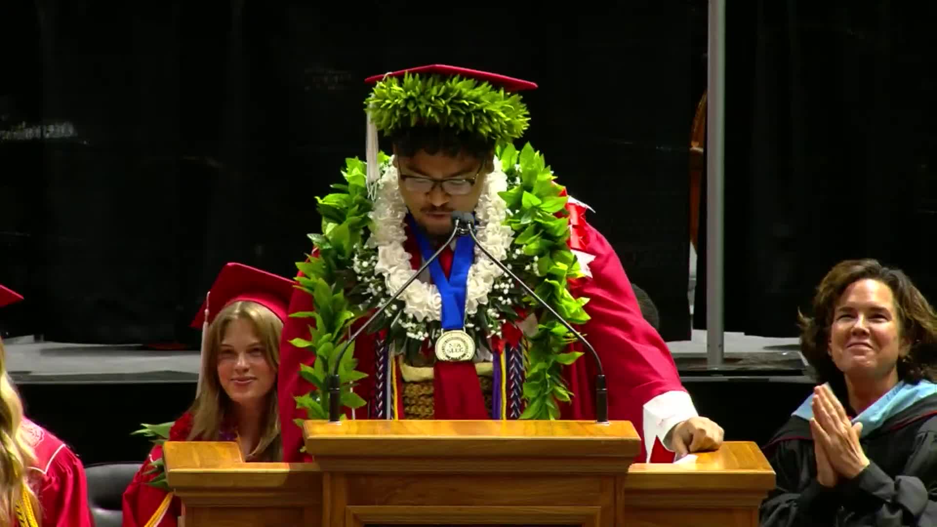 East High honors class of 2025; board members and superintendent preside over diploma conferral