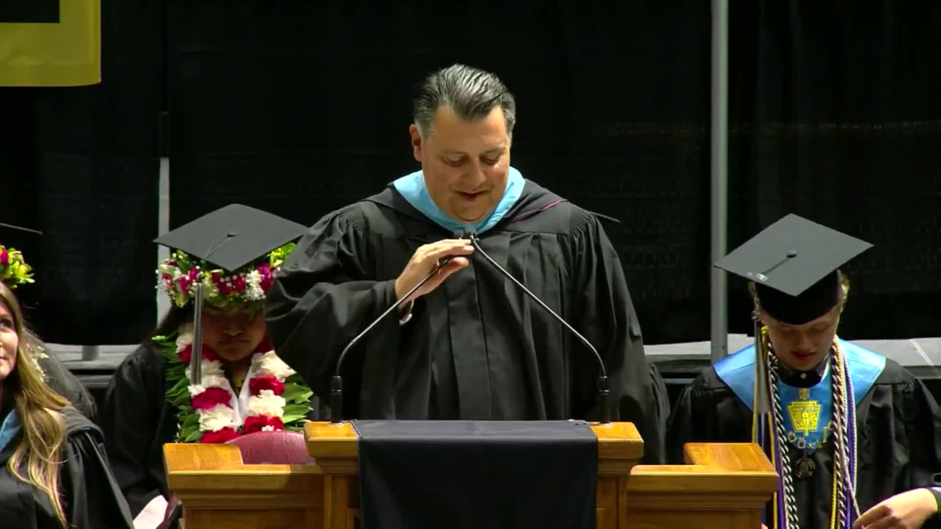 Highland High awards diplomas to class of 2025; speeches stress resilience and community support