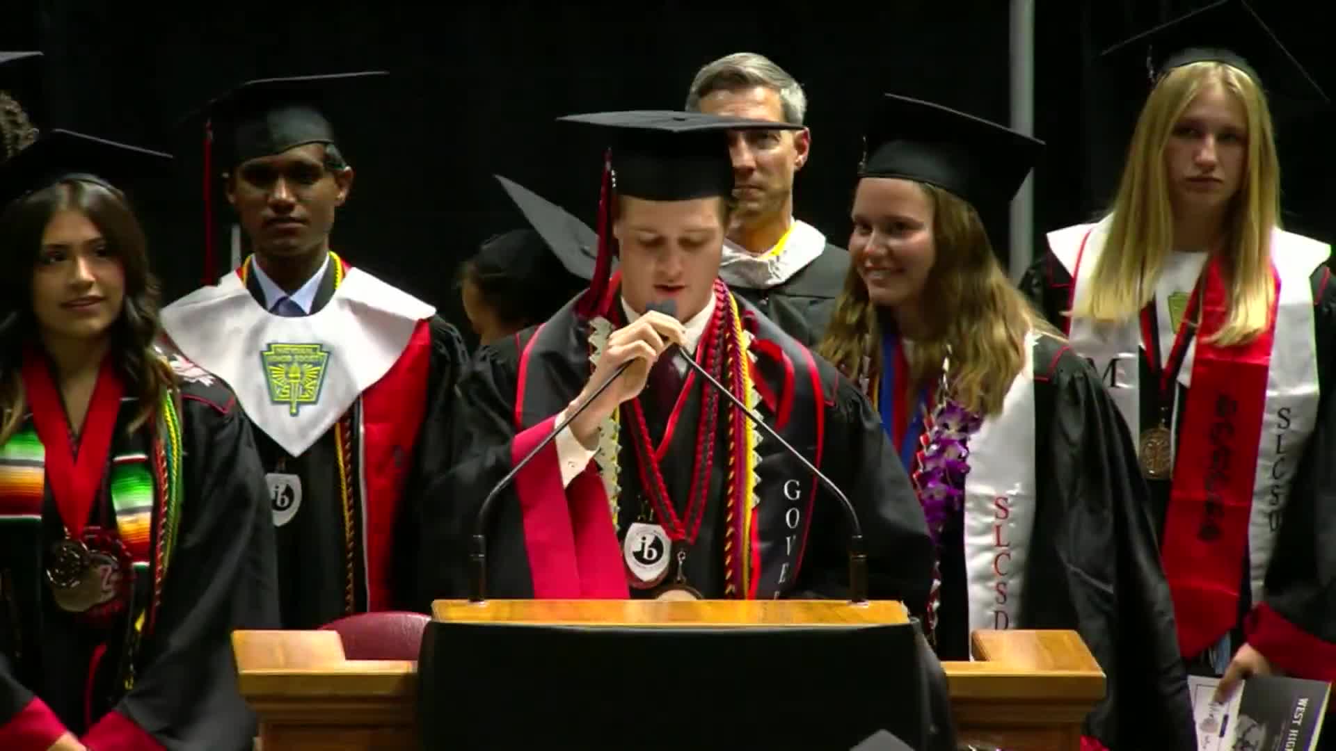 West High School honors Class of 2025 at Huntsman Center commencement