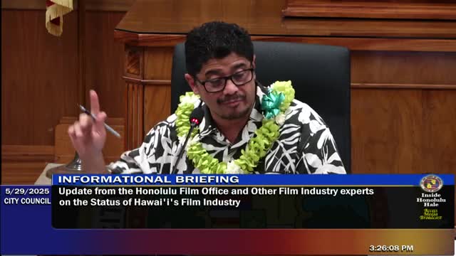 Film Office calls for tax credit modernization to boost industry growth