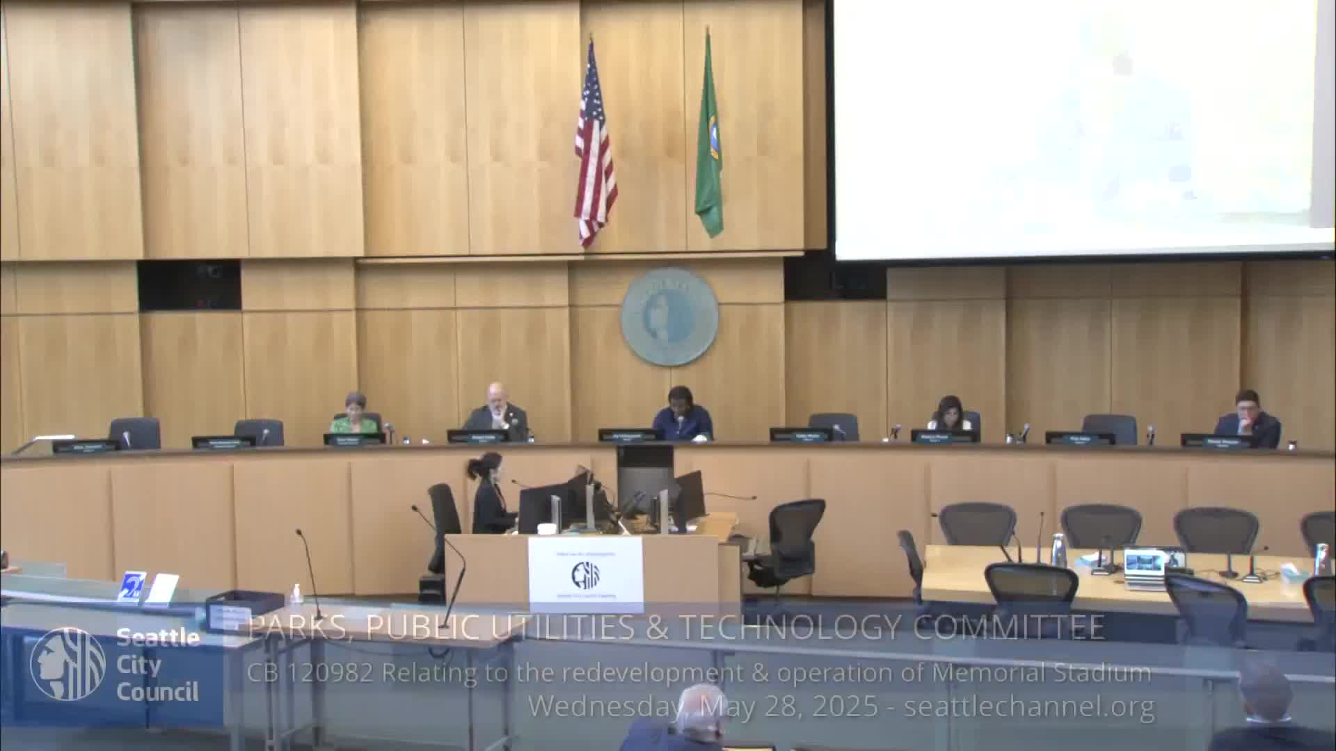 Committee backs interlocal agreement to redevelop Memorial Stadium; city, school district and private partners to fund project