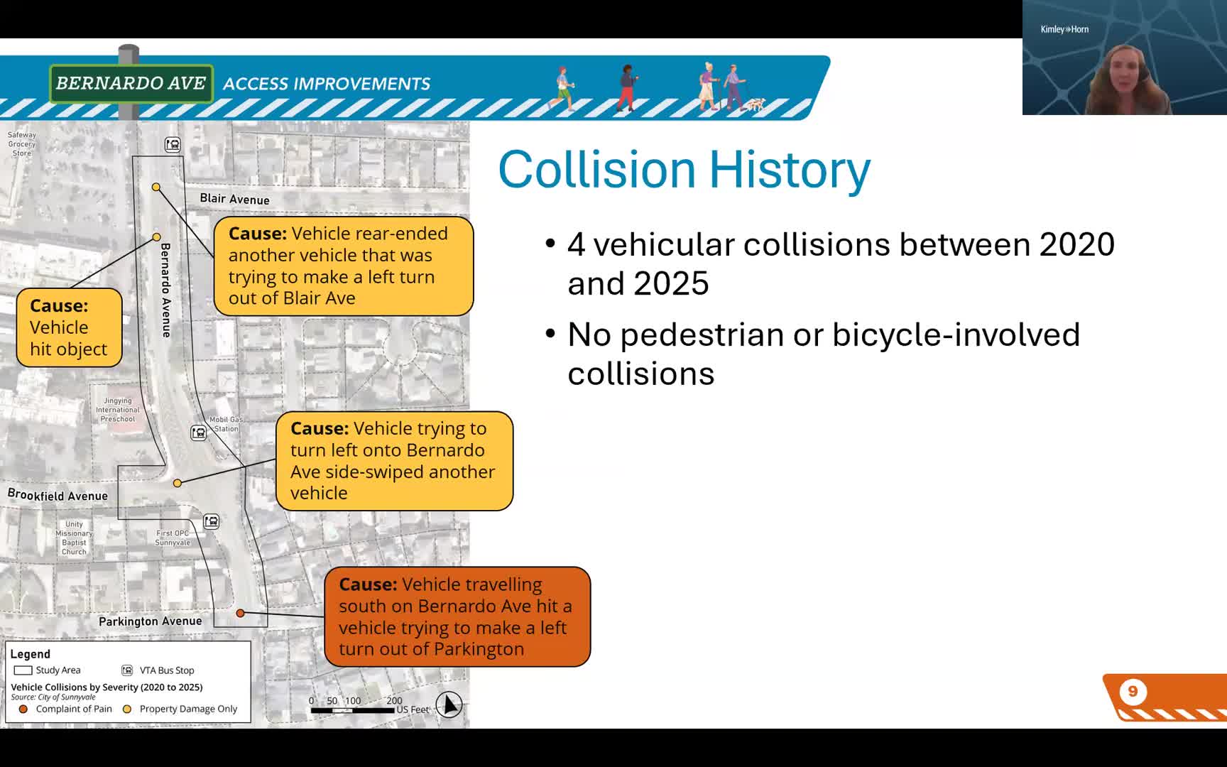 City team discusses Bernardo Avenue bike lanes and intersection safety improvements