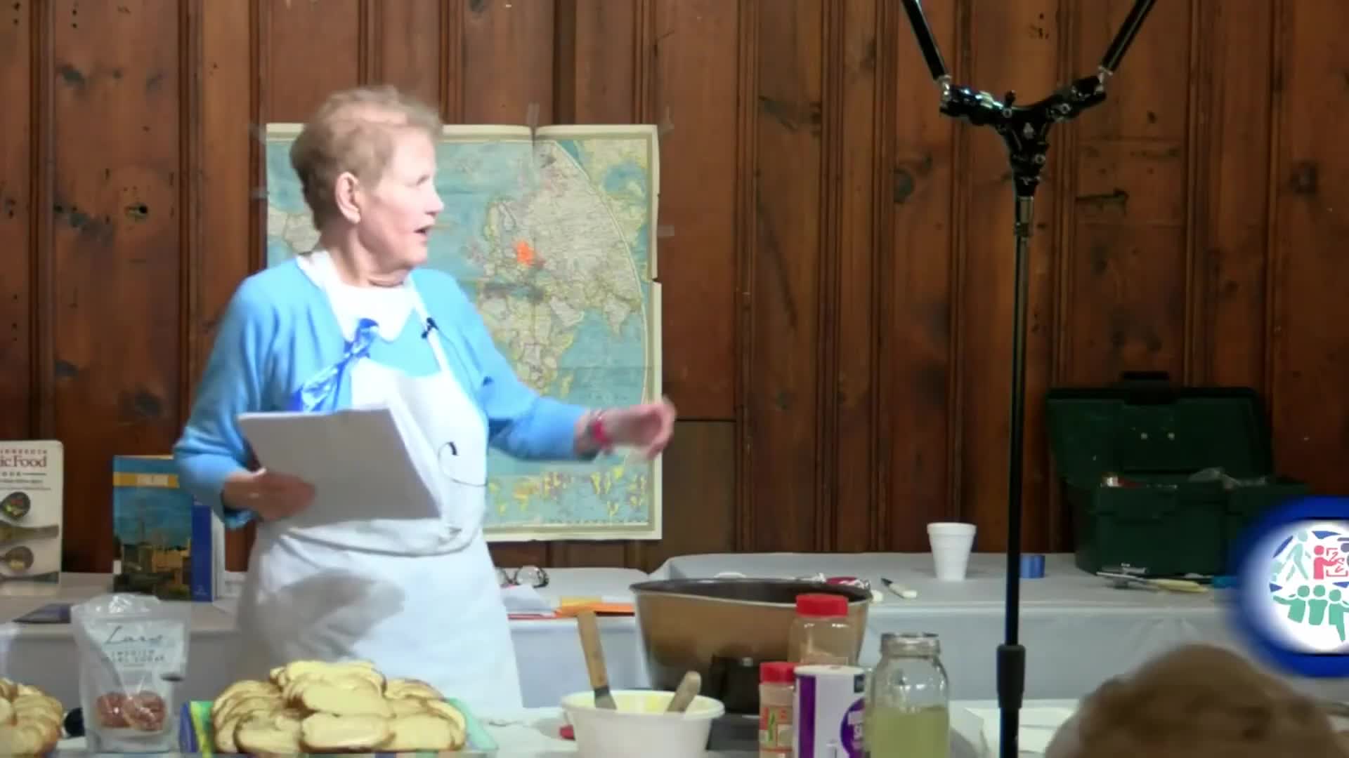 Mayor Ryan Sorensen honors Marilyn Montemayor at Sheboygan cooking class farewell