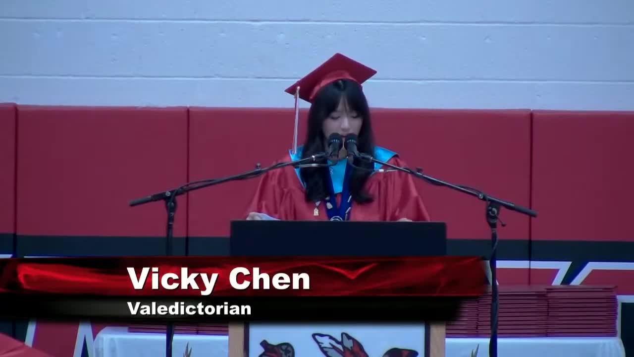Valedictorian inspires graduates at Susquehannock High School's commencement ceremony