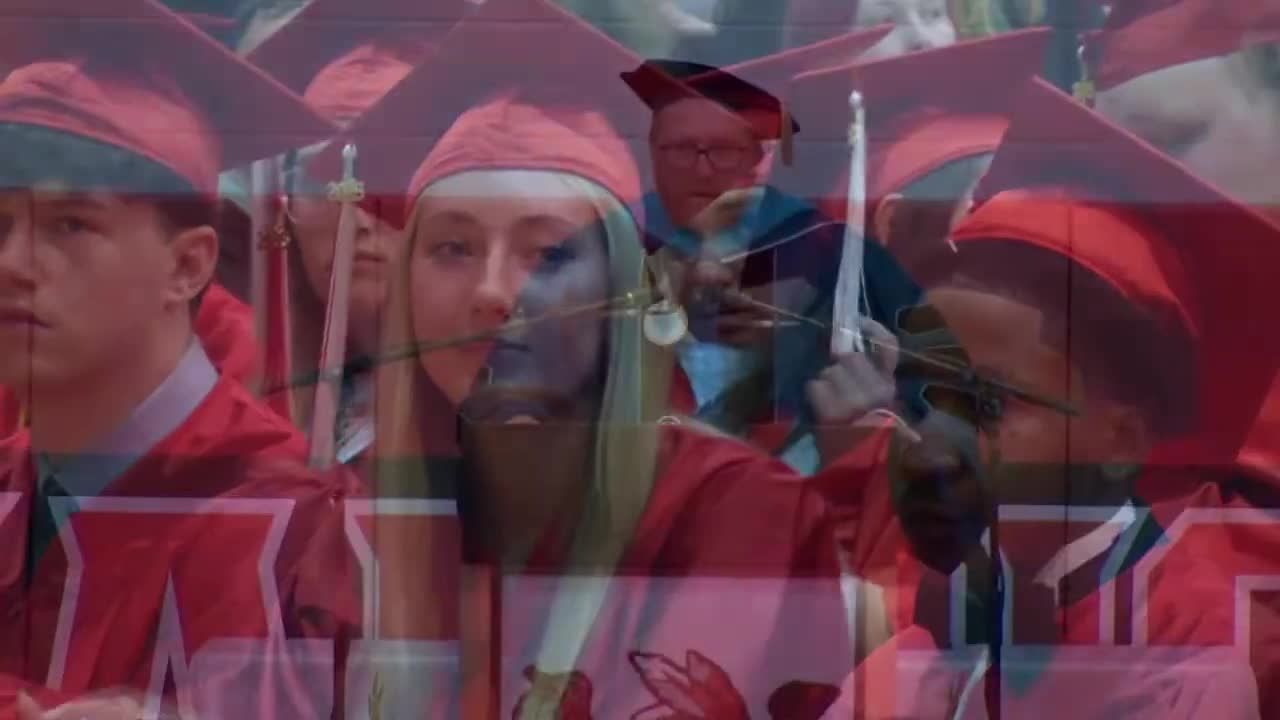 Superintendent Dr. Robert Bryson celebrates Class of 2025 during graduation ceremony
