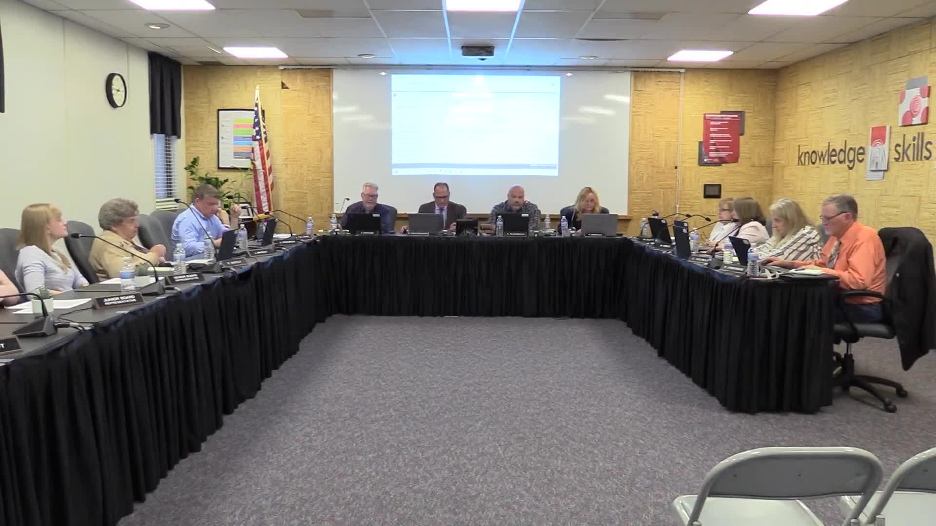 Board approves Middle School East auditorium sound system upgrade at about $22,460 amid warranty questions