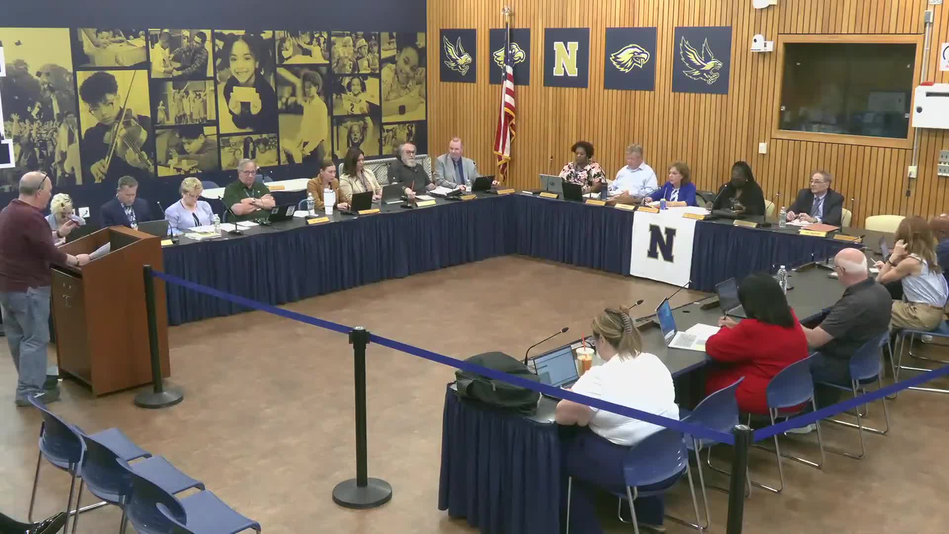 Board approves several HR measures, tables abolition of positions after public protest