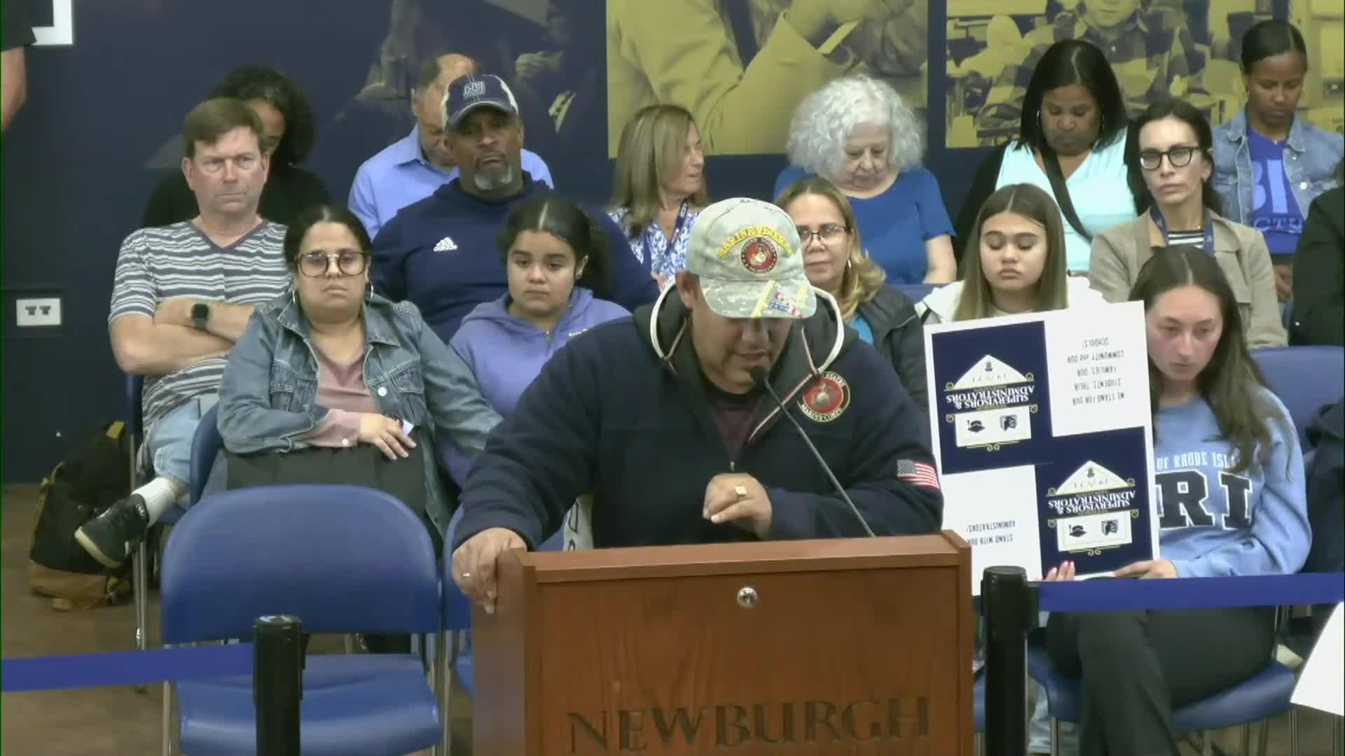 Newburgh community demands accountability from school board and superintendent