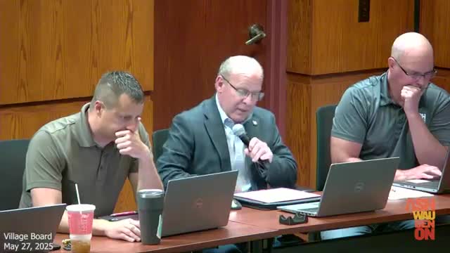 Village Board approves fee increases and names Element Park after Jerome Van Sistine