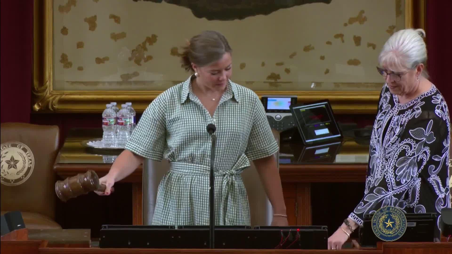 House adjourns until noon following prior motion