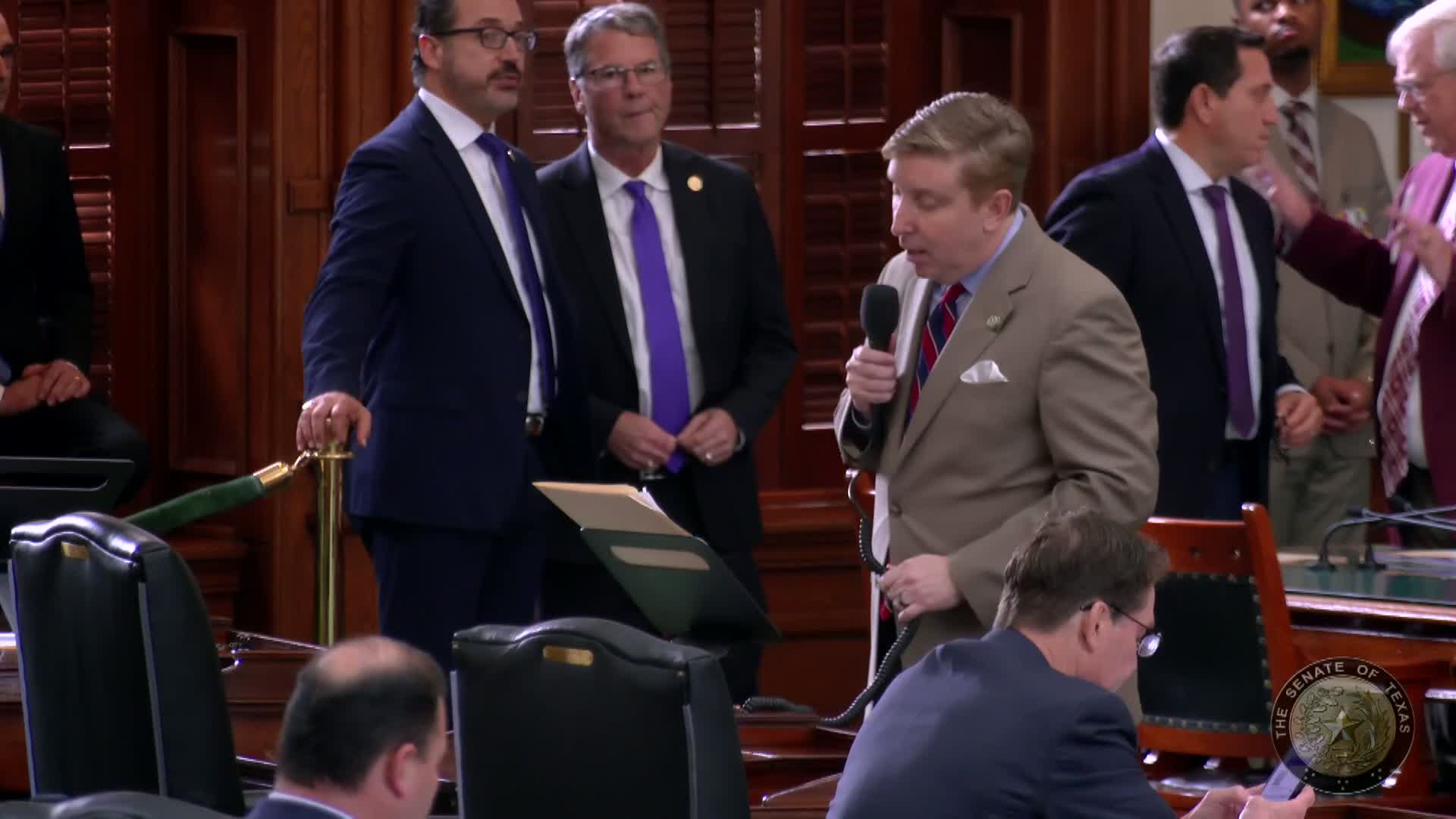 Texas Senate honors Sons of the Flag for burn survivor support