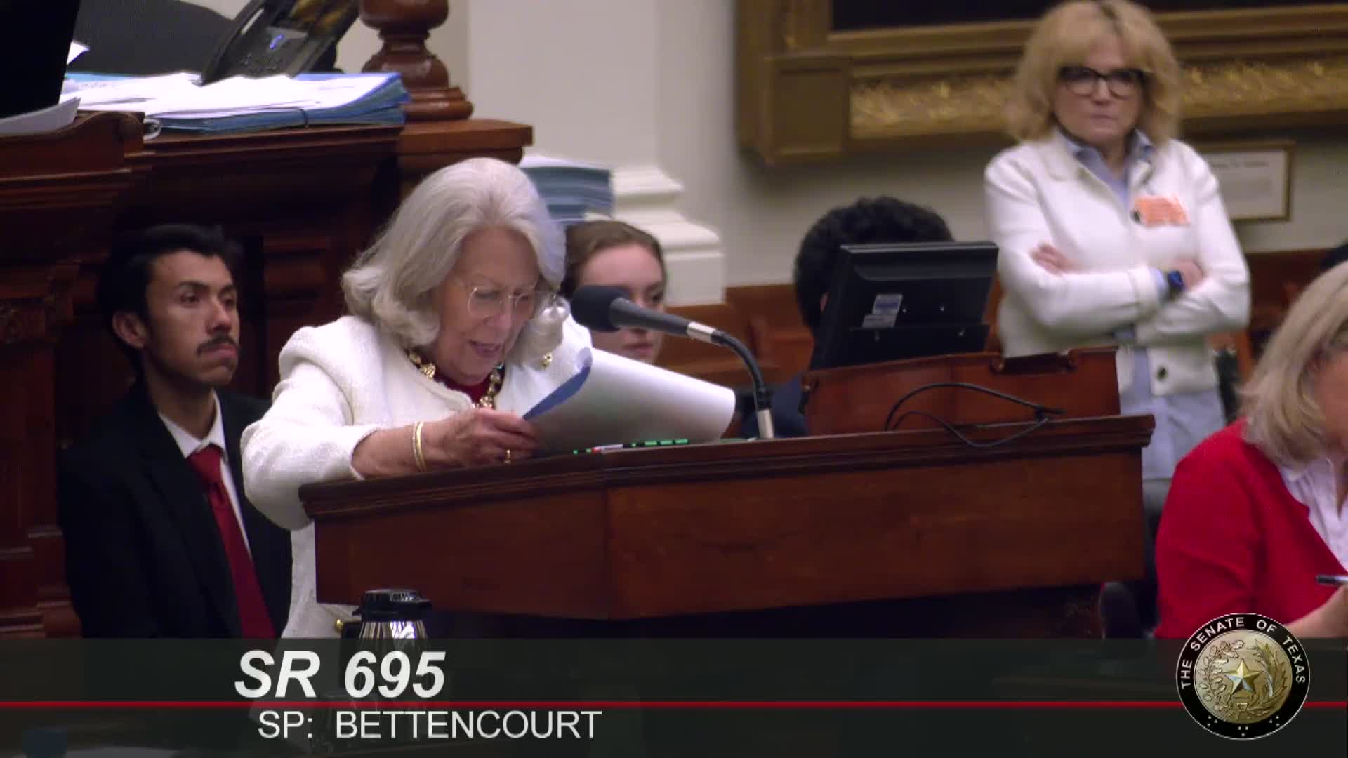 Texas Senate adopts resolution supporting judiciary pay raises in Senate Bill 293
