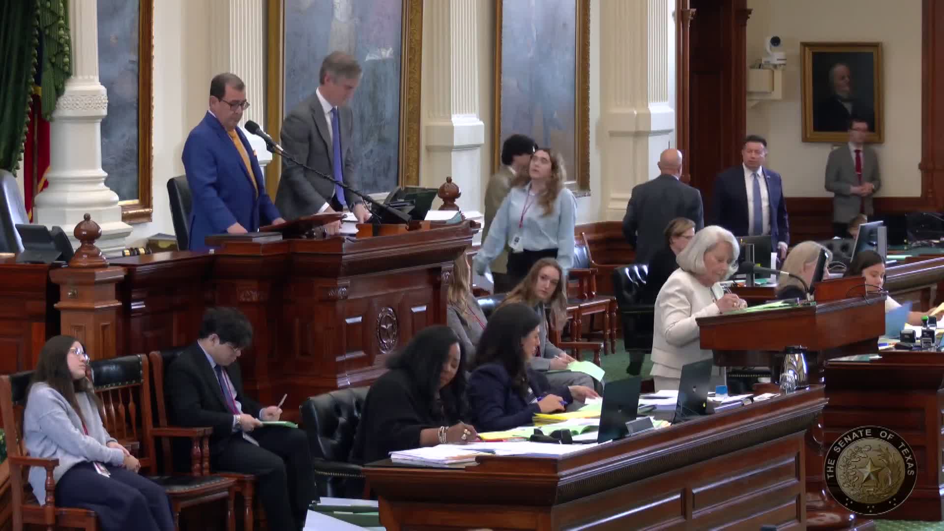 Senate adopts election‑procedure change to treat early voting and Election Day as continuous period