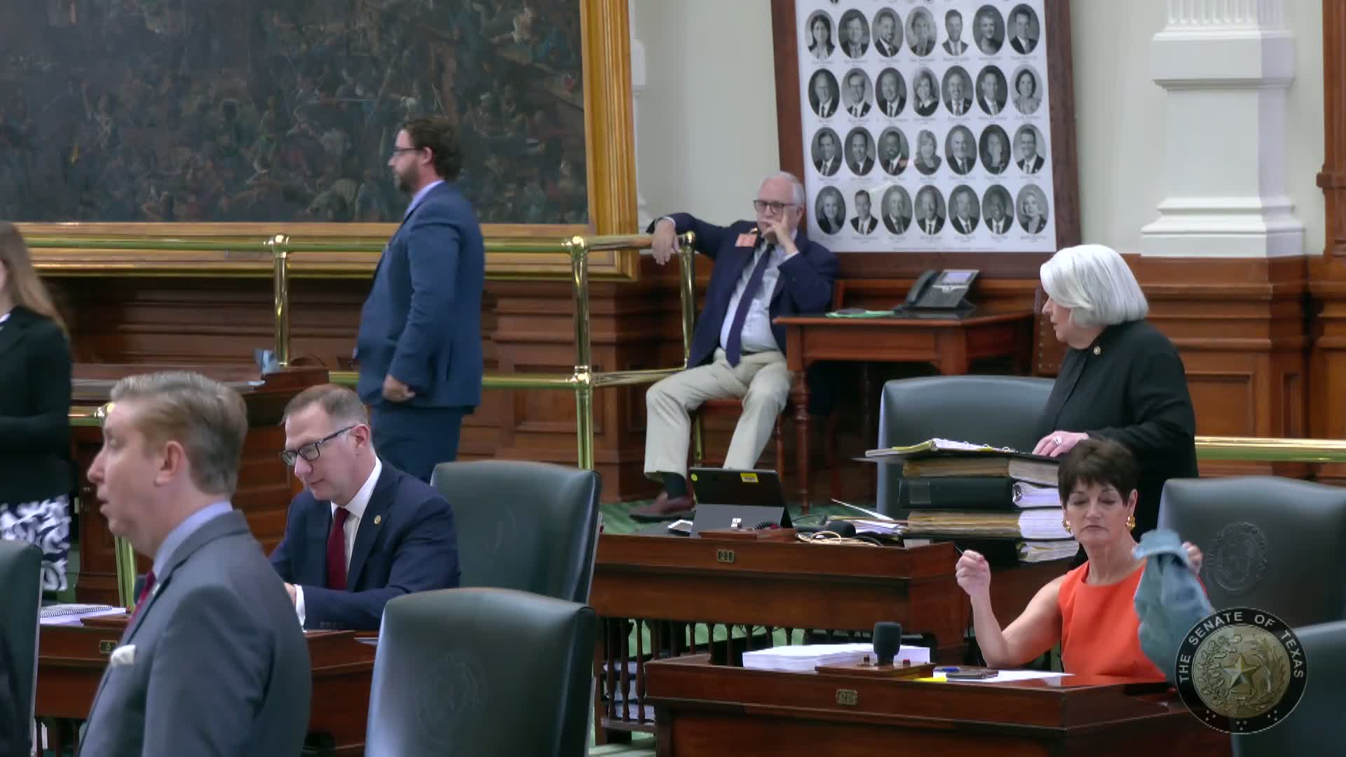 Senator West honors retiring aide Kelvin Bass for years of legislative contributions