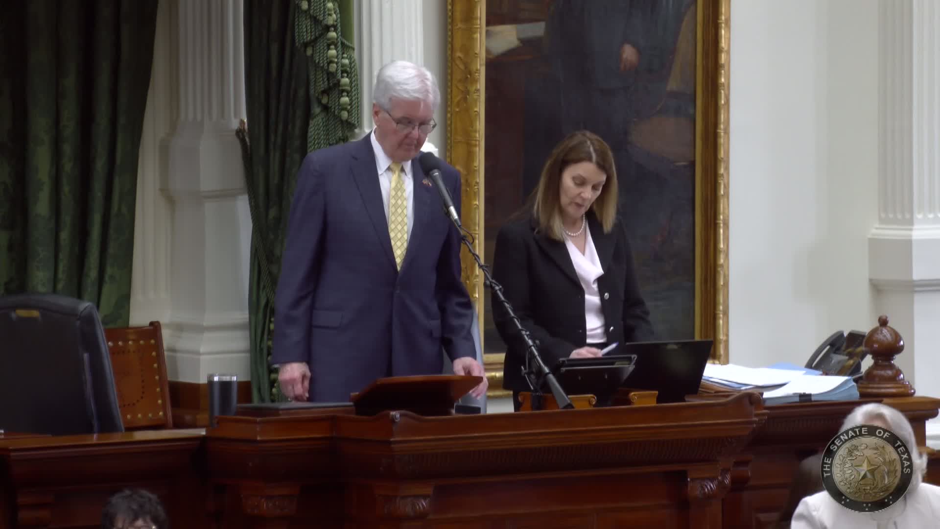 Texas Senate honors Secretary Patsy Spah and dedicated staff for 56 years of service