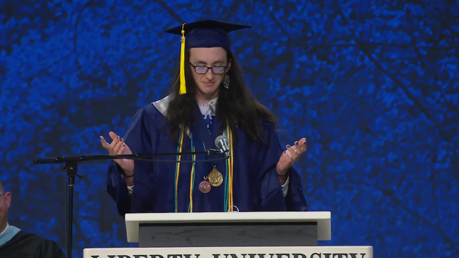 Kayla Hudgins named valedictorian of William Campbell combined school class of 2025