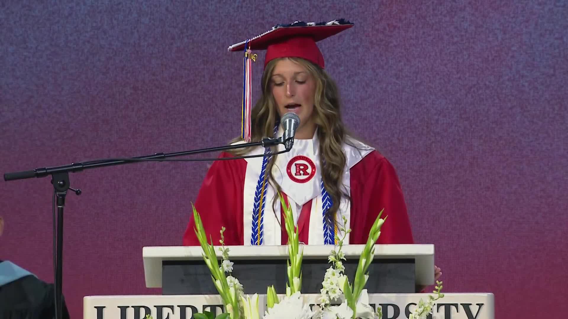 Rustburg High School celebrates class of 2025 with valedictorian Bridal Mannix