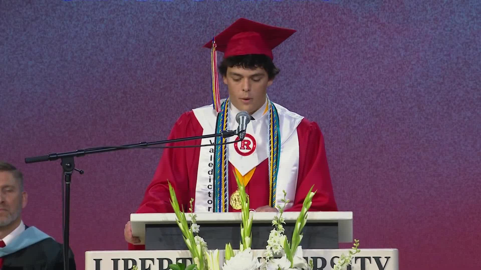Guest speaker Mrs. Womack inspires graduates with lessons on kindness and perseverance