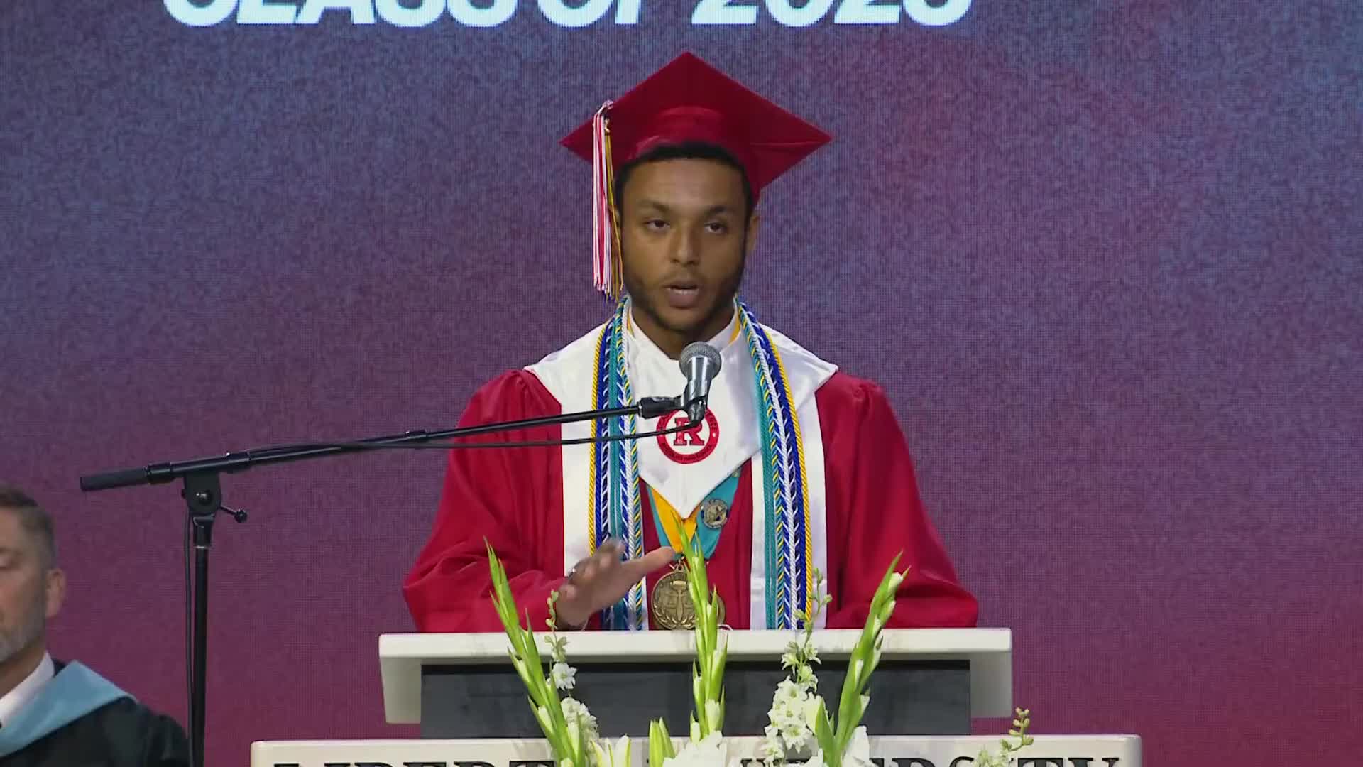 Rustburg High School senior honors diverse Class of 2025 in graduation speech