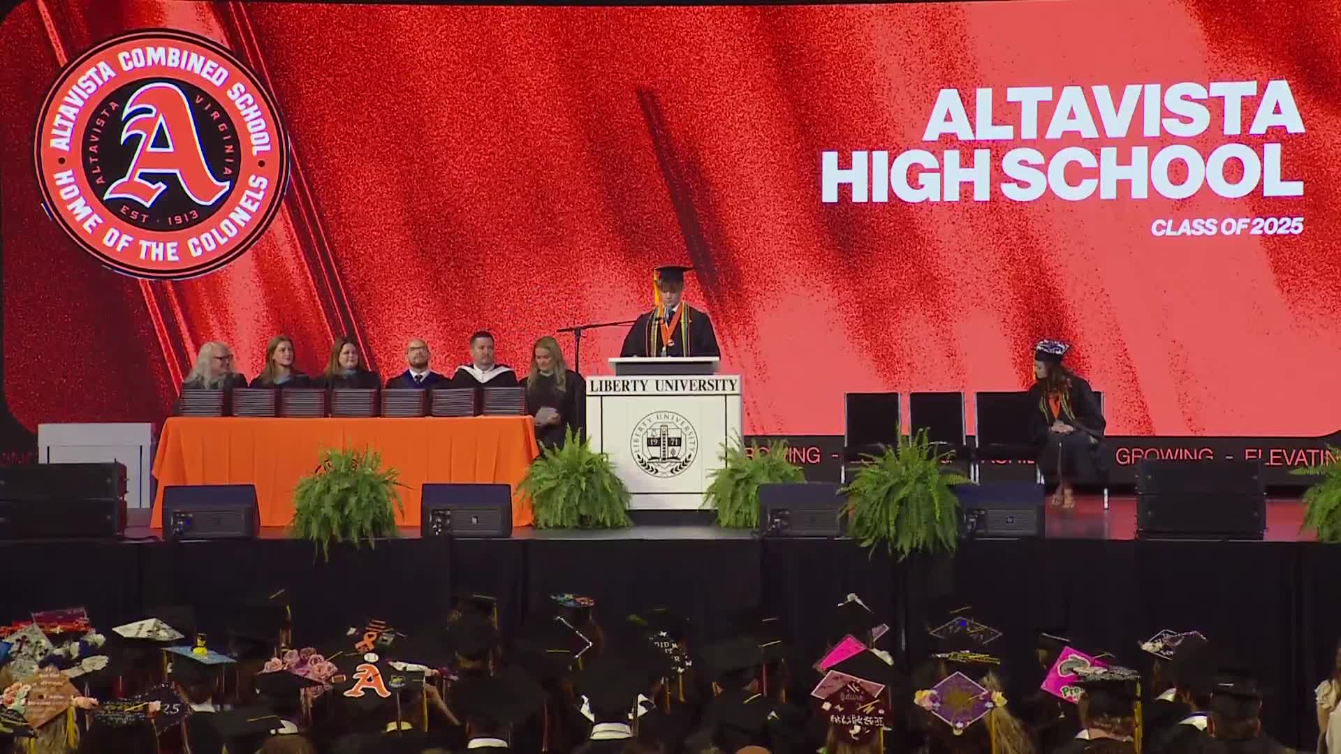 Student speakers urge service, resilience and community at Alta Vista commencement