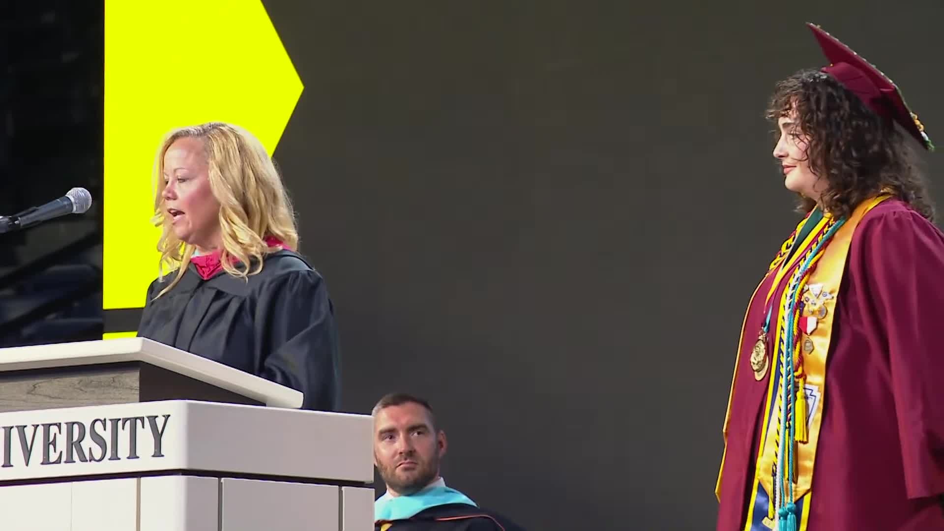 Katie Adamczak recognized as salutatorian at Brookville High School graduation