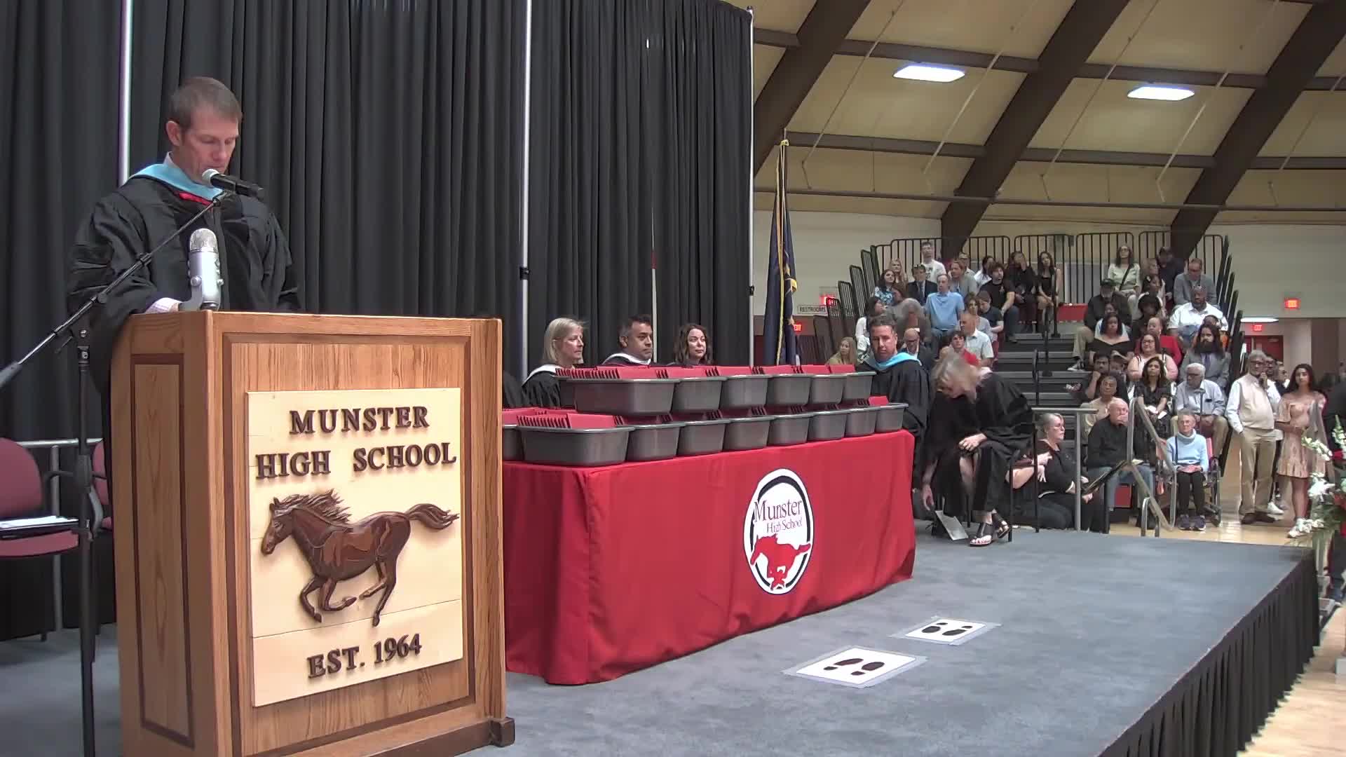 Munster High School celebrates Class of 2025 with impactful graduation speeches
