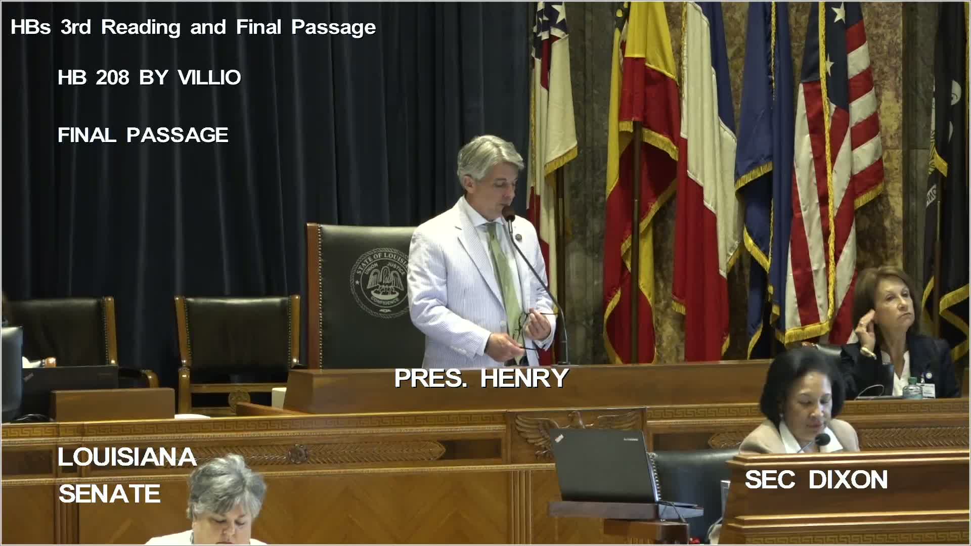 Senate passes multiple bills including crime reform and driving fines increase