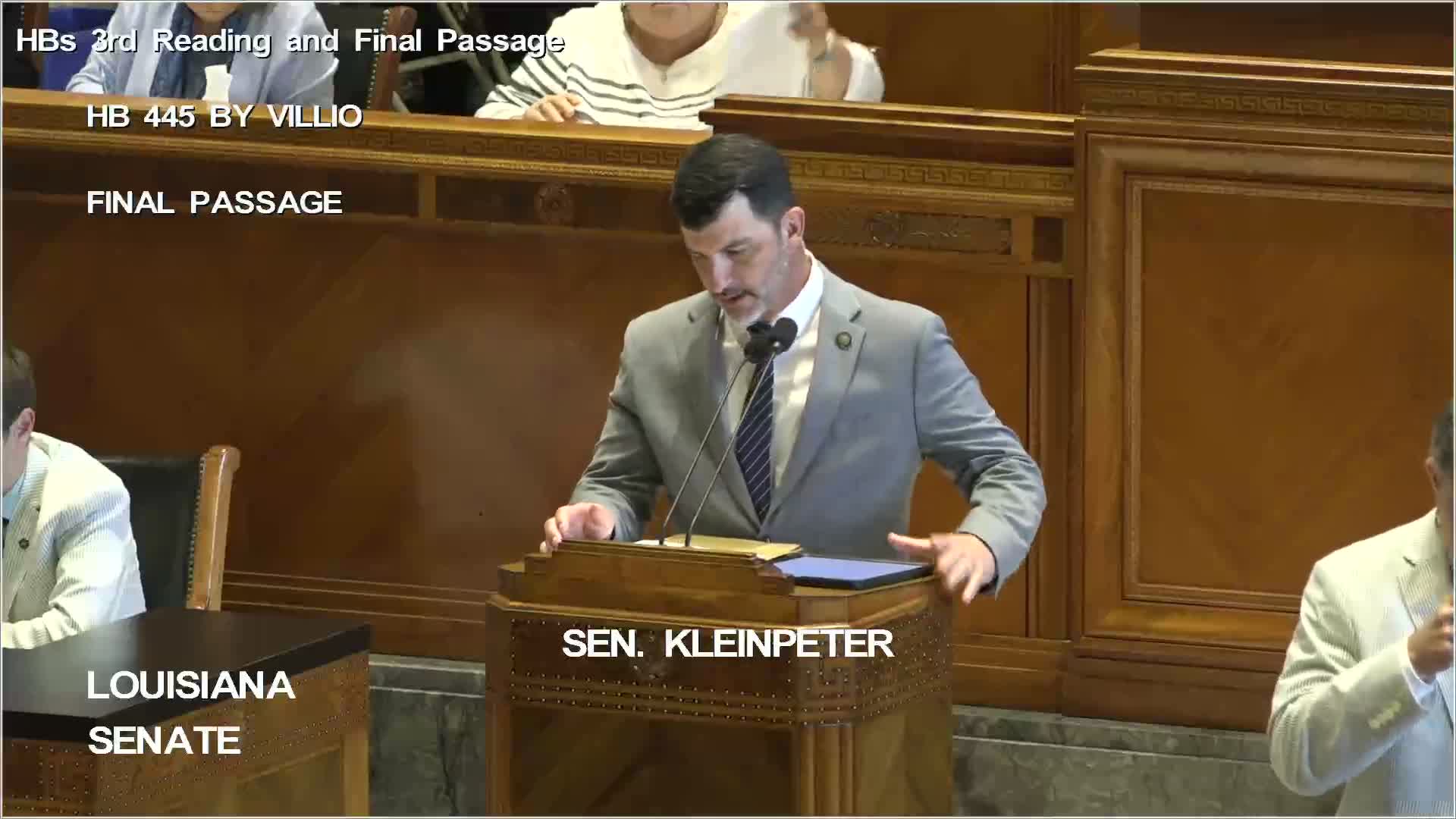 Louisiana Senate passes House Bill 445 safeguarding juvenile criminal records access