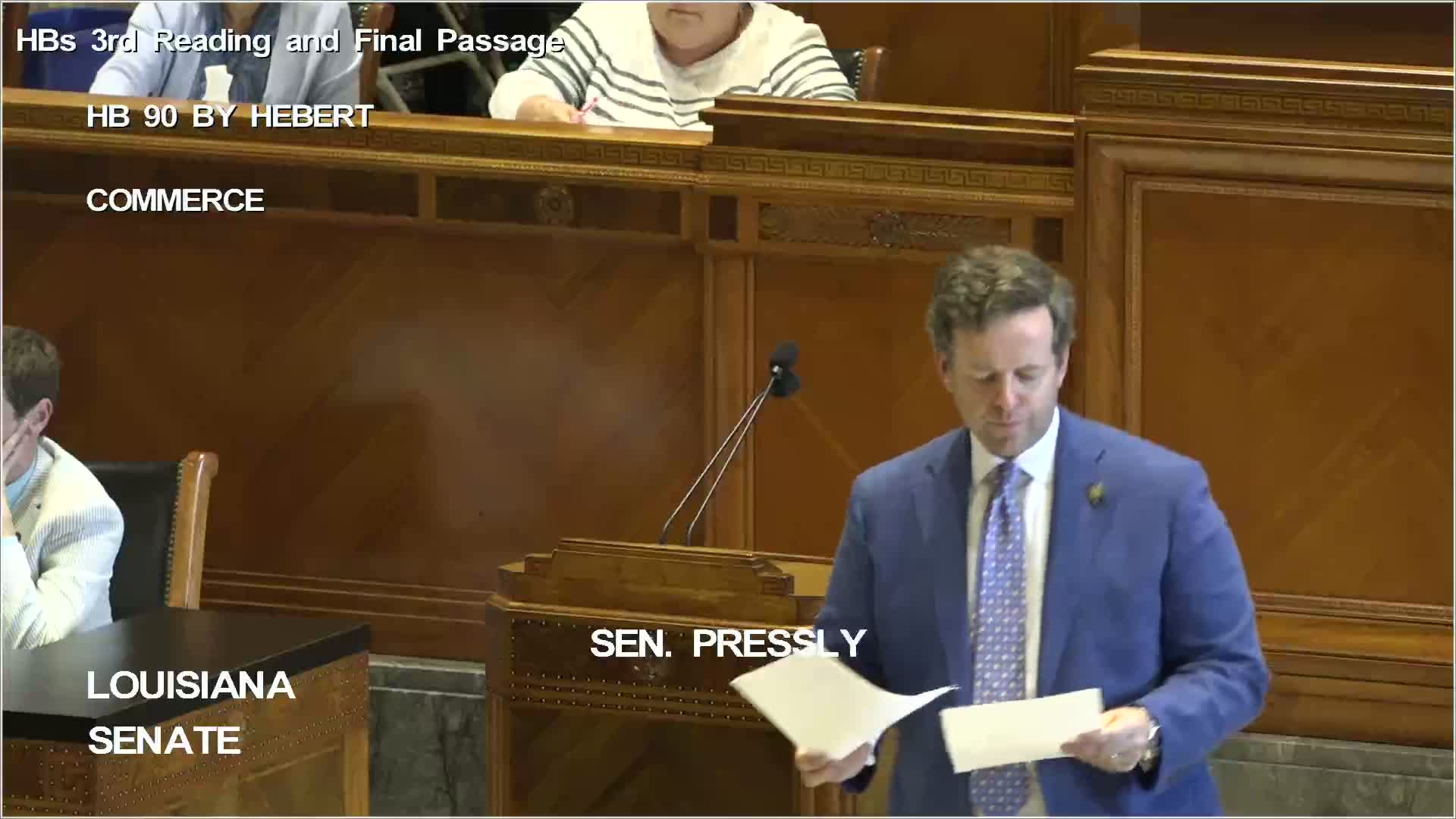 Senate votes in favor of new election bill after roll call