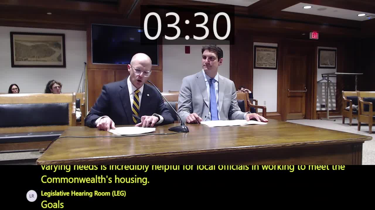 Municipal leaders advocate for housing reforms during Massachusetts legislative hearing