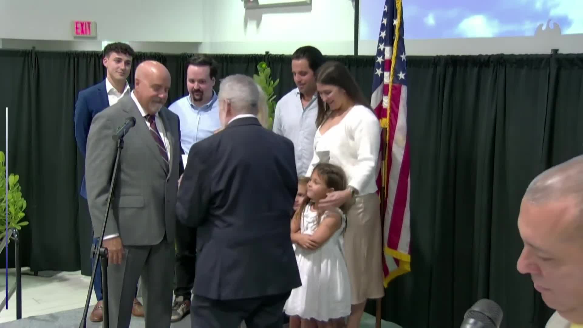 Jose Maty sworn in as Sweetwater commissioner during city ceremony