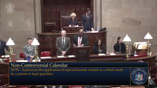 Senate OKs law letting parents apply fluoride varnish to children under clinical direction