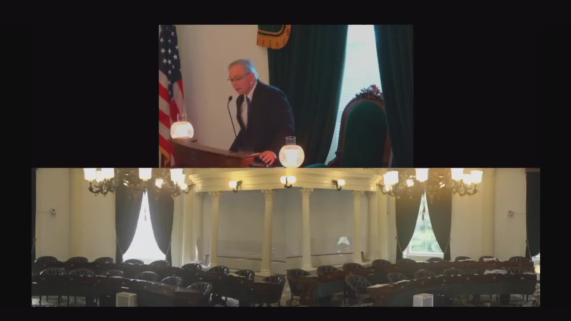 Senate converts to work session to finish education bill, adjourns under Rule 9 until June 3