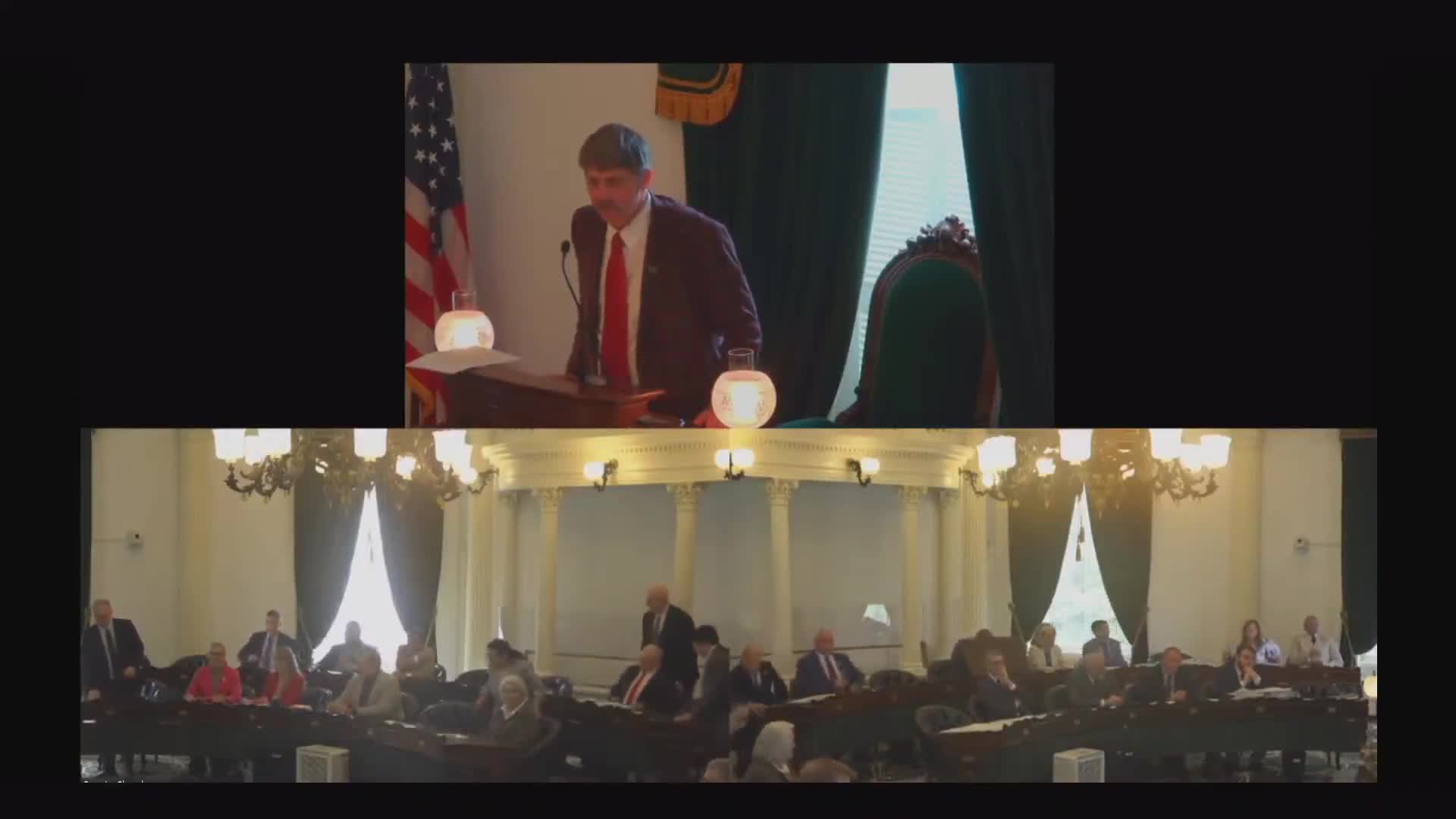 Senate votes to recessed until 6 p.m.; several committees announce meetings