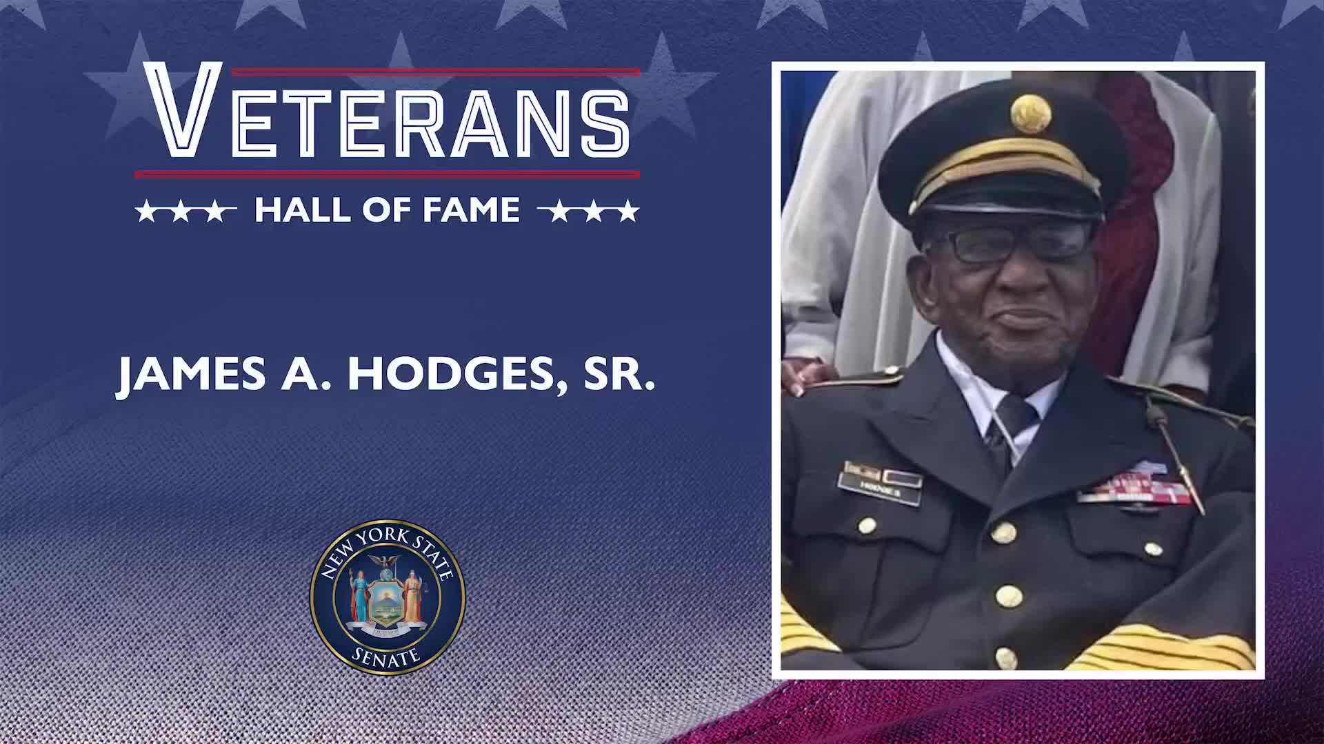 97-year-old veteran James Hodges praised for military and community service