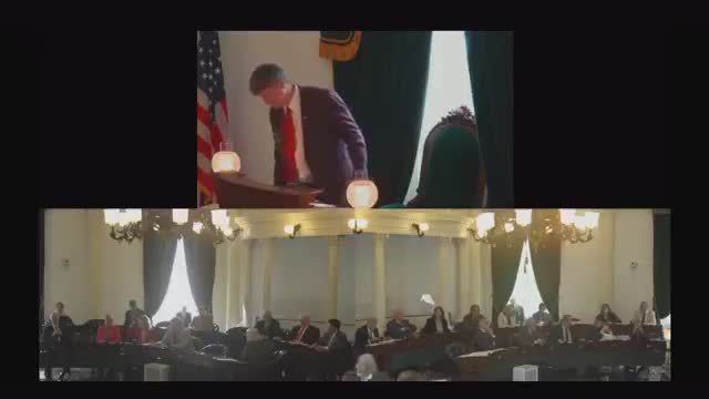 Senate introduces SR 16 urging reversal of federal actions it says threaten public health; S.158 given first reading